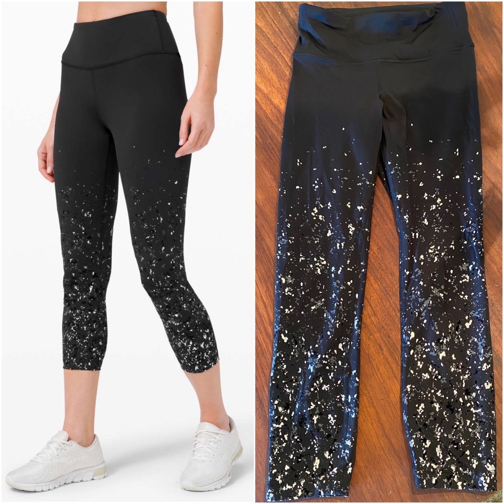 LULULEMON | Speed Wunder Mid Rise Crop 23" *Speckle